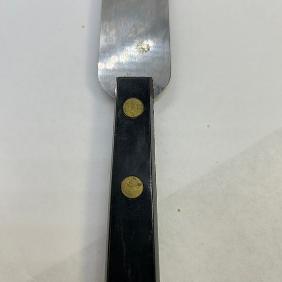 Vintage Wisehold Icing Spatula Utensil Stainless Steel Black Handle USA - Picture 7 of 9
